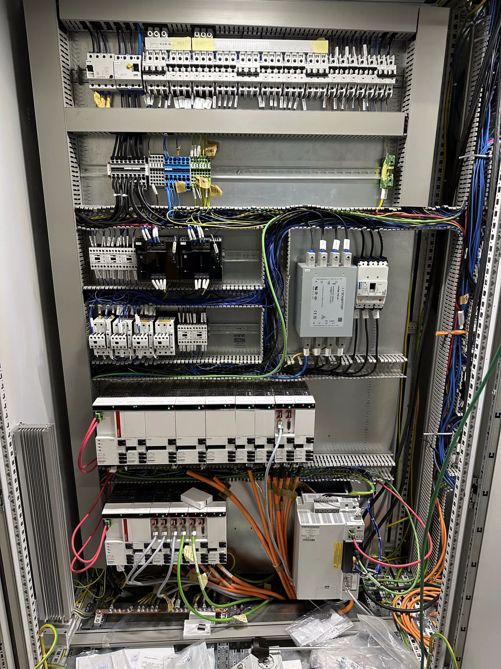 Elektroplanung in der Industrie, aus der Umsetzung