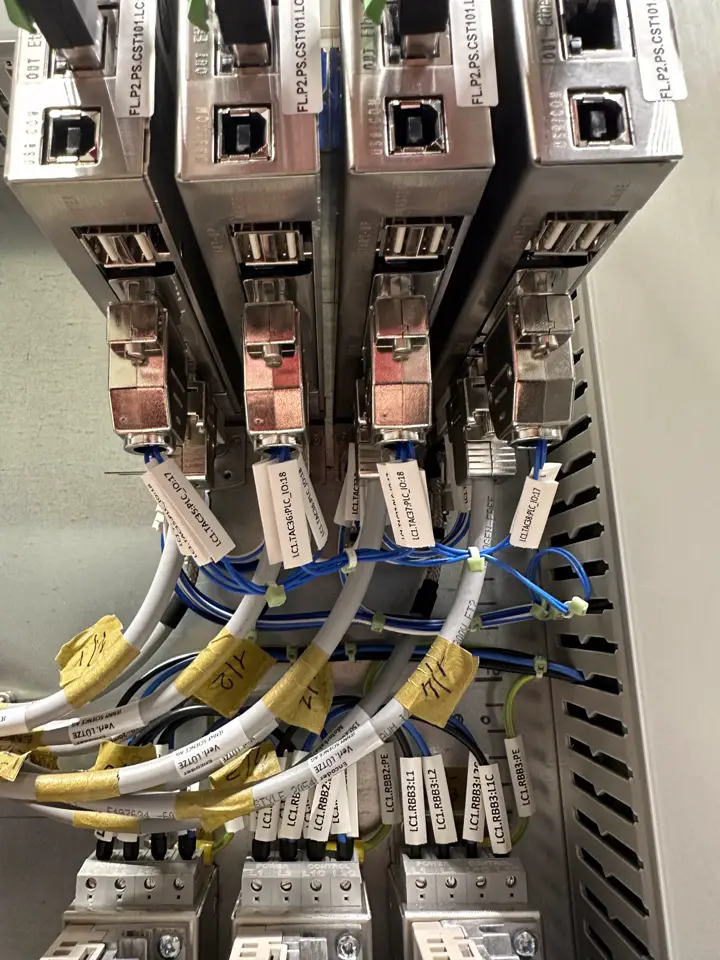 Elektroplanung in der Industrie, Foto aus der Umsetzung 4
