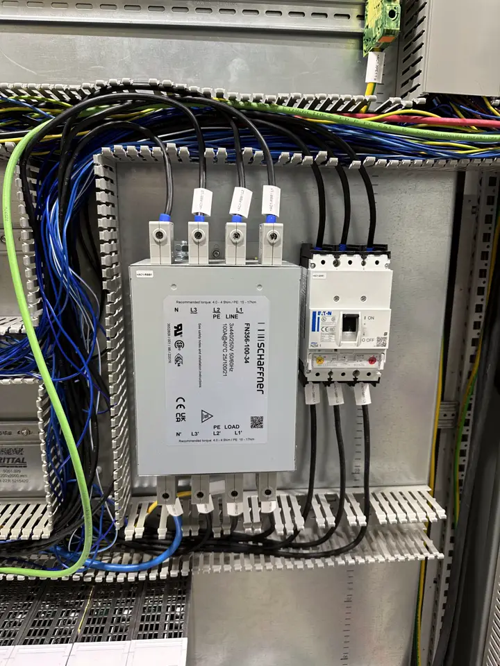 Elektroplanung in der Industrie, Foto aus der Umsetzung 6