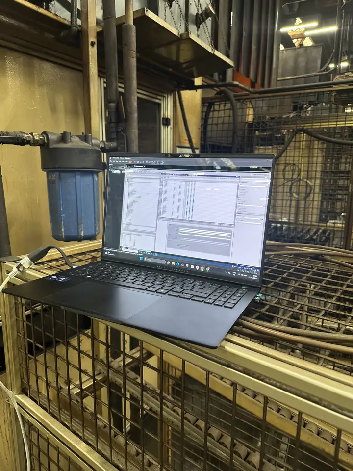 Integration von Tastern in SCADA, Foto aus der Umsetzung 4