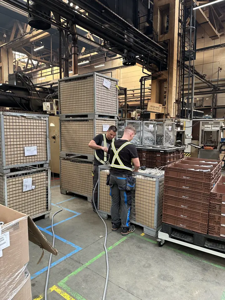 Integration von Tastern in SCADA, Foto aus der Umsetzung 5