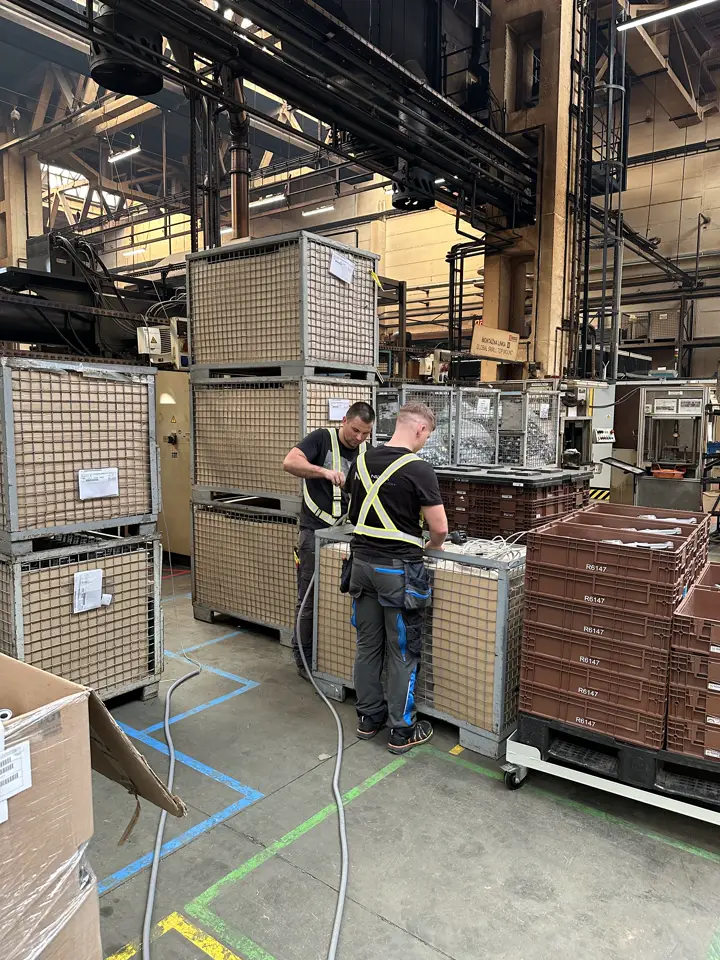 Integration von Tastern in SCADA, Foto aus der Umsetzung 6