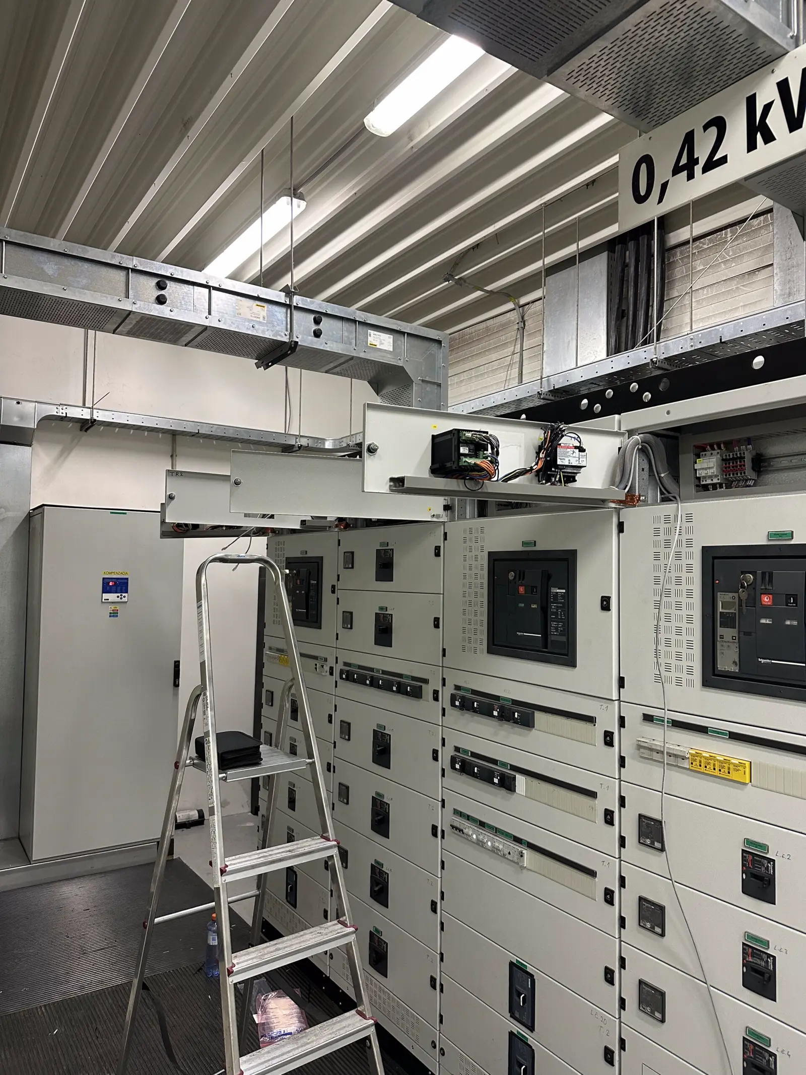 From the project: switch room and transformer station, Taplast Levice