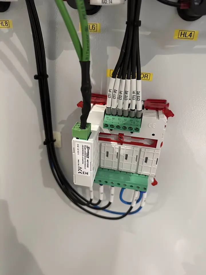 Vernetzung vorhandener Zähler, Foto aus der Umsetzung 4